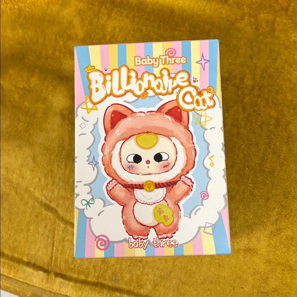 Baby Three Billionaire Cat Costume - Pink